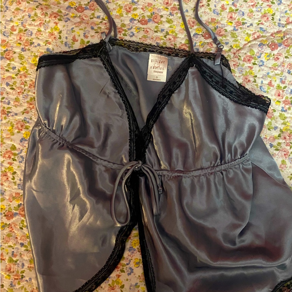 90s Lace Lingerie Top